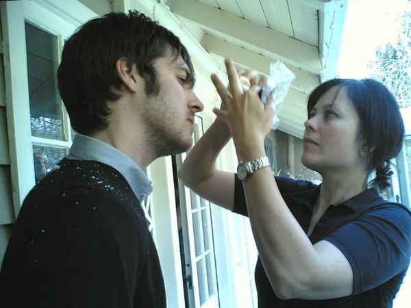 SFX makeup application, Los Angeles